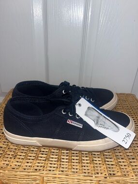 SUPERGA 2750 Cotu classic sneakers in Navy White NWT